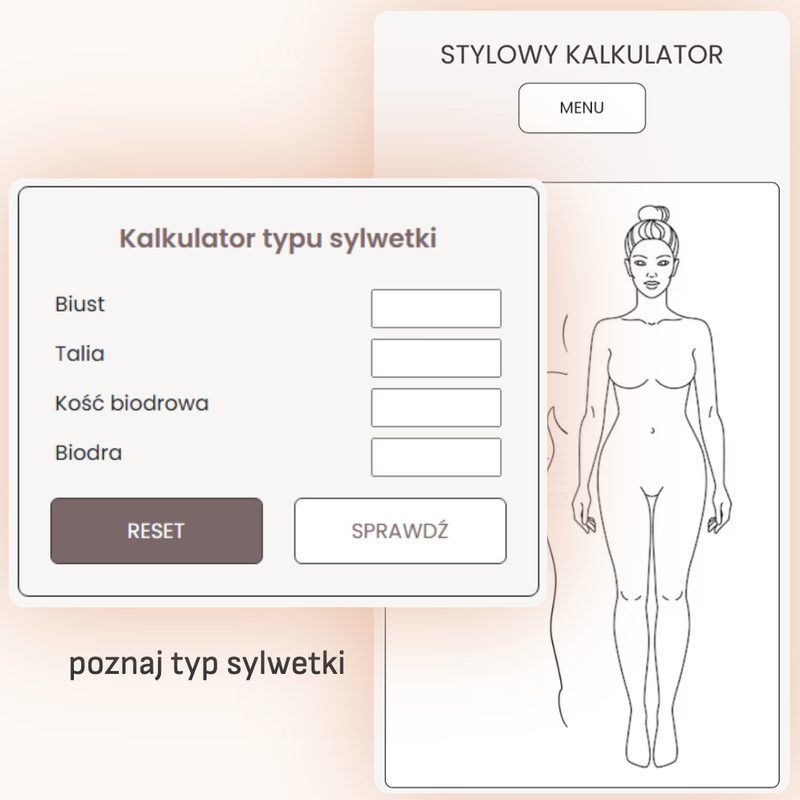 Kalkulator typu sylwetki