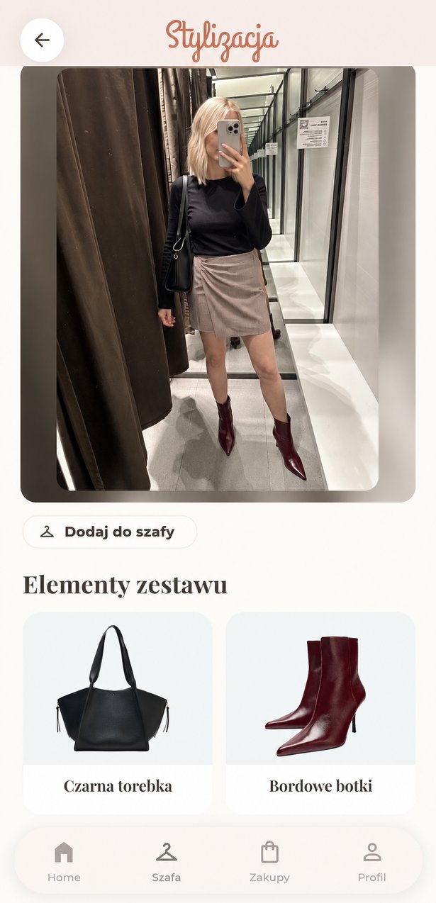 Stylizacja i elementy zestawu